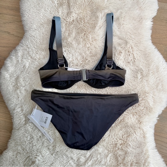 Form and Fold bikini in Oyster - Picture 3 of 12